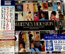 Whitney Houston Best Japanese Single Collection Greatest Hits 2CD+DVD New