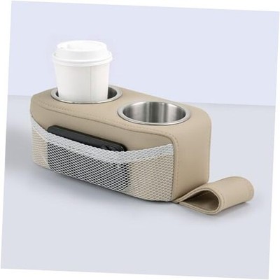marinexplore Pontoon Cup Holder,Boat Seat Cup Holder,Double Drink Khaki