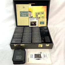 JUNK Sony Classical Music MD 66 Discs Set with MZ-R2 and SRS-18 Speaker