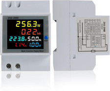 Contatore Di Energia Monofase,6 in 1 Multifunzione Misuratore Contatore Di AC40-