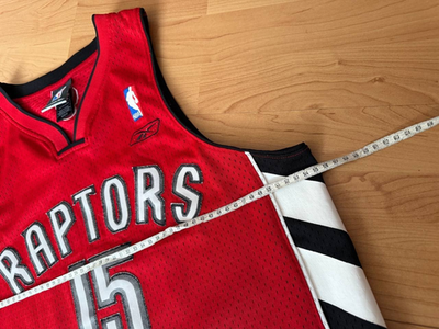 TORONTO RAPTORS NBA VINTAGE RED AUTHENTIC SWINGMAN JERSEY REEBOK