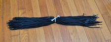Flat Style Dress Shoe Laces, 5 Pair, 24 Inch, Black