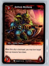 2011 World of Warcraft TCG: Twilight the Dragons Gollom Skybang #139