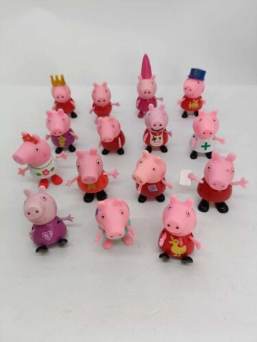 Peppa Pig 15 Figures All Various Verison Of Peppa - Picture 1 of 10