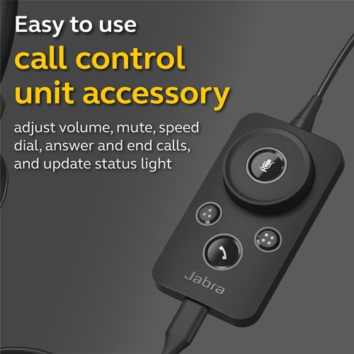 Jabra Engage 50 Wired Headset, Stereo –Tlephone Headset with 3-Microphone System - Picture 2 of 9