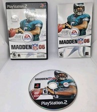 Madden NFL 06 (Sony PlayStation 2, 2005) - COMPLETE SET - FAST SHIPPING W/TRACK