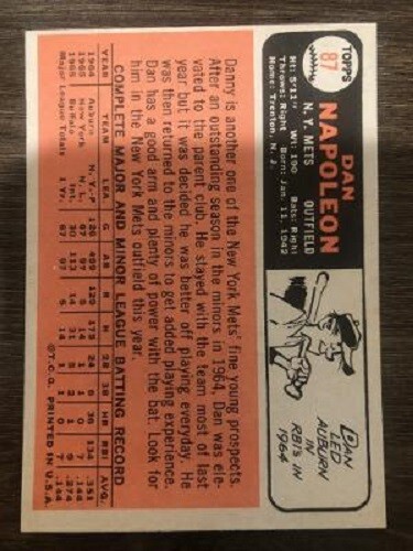 1966 TOPPS BASEBALL CARDS SET BREAK CARDS RANGE EXCELLENT - NEAR MINT - MINT - Picture 74 of 300