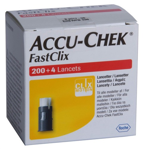 FastClix Accu Chek Lancets Total 200 + 4 Lancets 1st Class Delivery. - Picture 3 of 3