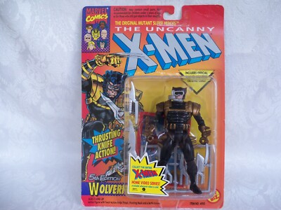 1993 Toy Biz Marvel Wolverine X-Men w/Thrusting Knife Action #4910