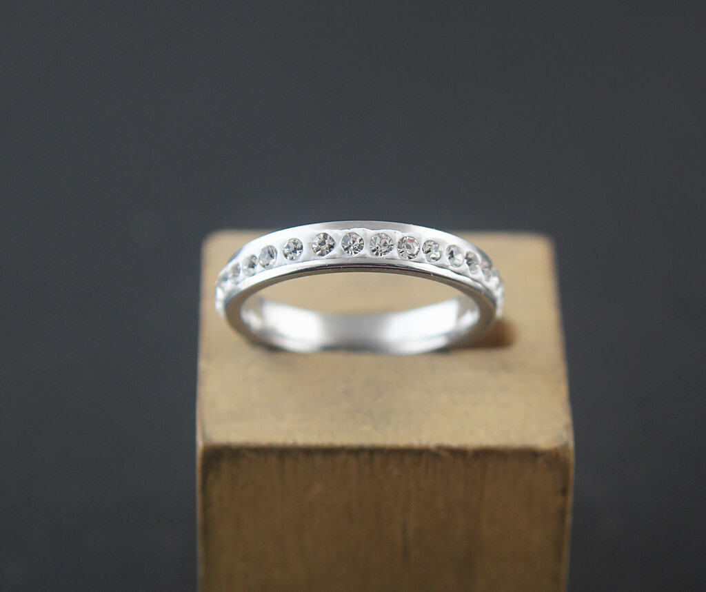 35pcs Womens Jewelry Wholesale Lots Stainless Steel Rhinestone Fashion