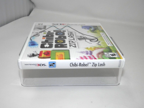 Nintendo 3DS Chibi-Robo! Zip Lash - Game Side Scroll Platform Robot Complete - Picture 3 of 11