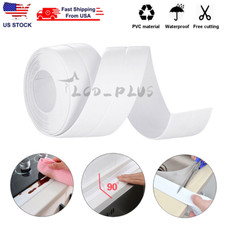 PVC Self Adhesive Caulk Sealing Strip Tape For Kitchen Wall Sink Toilet Bathroom