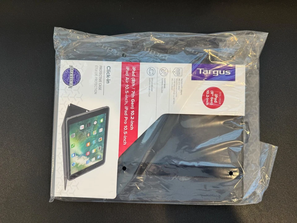 NEW Targus Click-In Case for iPad 9th 8th 7th gen 10.2-inch iPad Air 10.5-inch - Image 3 of 4