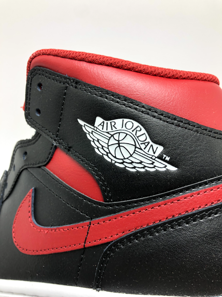 Size 9.5 - Air Jordan 1 Mid Bred Twist for sale online | eBay