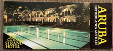 AK736:Advertising Brochure-The Coral Strand Hotel,Aruba,Netherlands Antilles