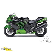 StompGrip Klar, Kawasaki ZZR1400, 2012-19 ZZR1400 ZXT40H