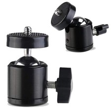Versatile 1/4" Camera Tripod Mounting Bracket for DSLR and Mirrorless Cameras