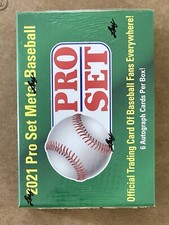 2021 Leaf Pro Set Metal Baseball HOBBY Box Factory Sealed (Look For Witt Auto)