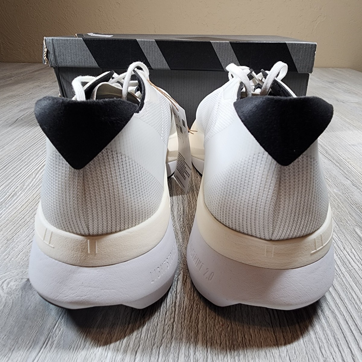 adidas adizero ブラック/ホワイト adidas Adizero Boston 13 Cloud White / Core Black / Dash