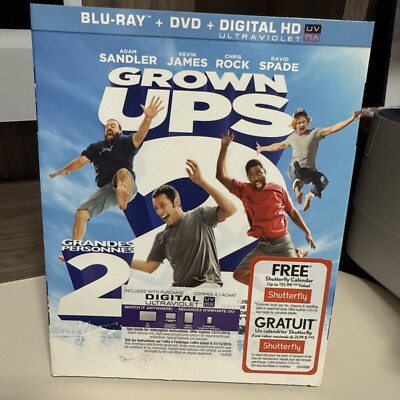 Grown Ups 2 (Blu-ray Disc, 2013, Canadian)