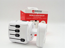 Skross World Adapter Set PRO USB-C+USB Reisea...