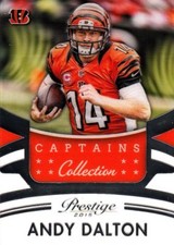 2015 Prestige Captain Collection #11 Andy Dalton Bengals