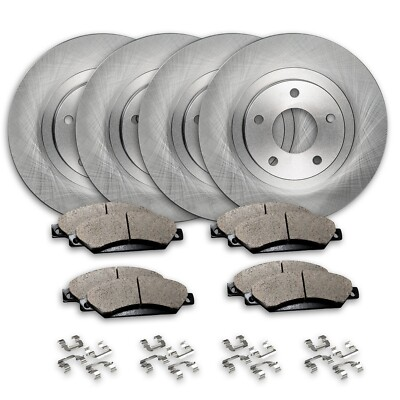 #ad Front amp; Rear Brake Rotors Ceramic Pads for Hyundai Sonata Kia Optima $176.20