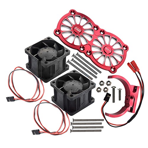 Cooling Fan + Adjustable Bracket Set for ARRMA 1/5 KATON/OUTCAST 6S/8S TRUCK - Picture 10 of 10