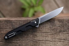 Coltello tascabile Extrema Ratio Ferrum E Black N690 acciaio Flipper Linerlock