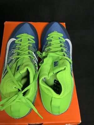 Nike Men\'s Vapor Untouchable 2 PF TD Football Cleats Blue Neon Green Size 12 s-l1200.jpg main image 2