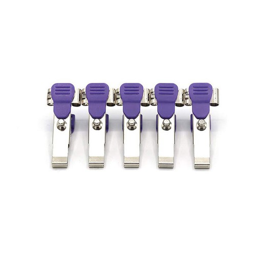 25pcs Alligator Electrode Clip Universal Connection Snap/Din/Banana Vet EKG/ECG - Afbeelding 6 van 12