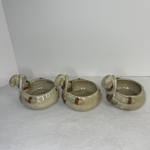 Kirkland's Home Woodland Collection Snowman Triple Server 3 Salsa or Dip Bowls - Picture 10 of 19