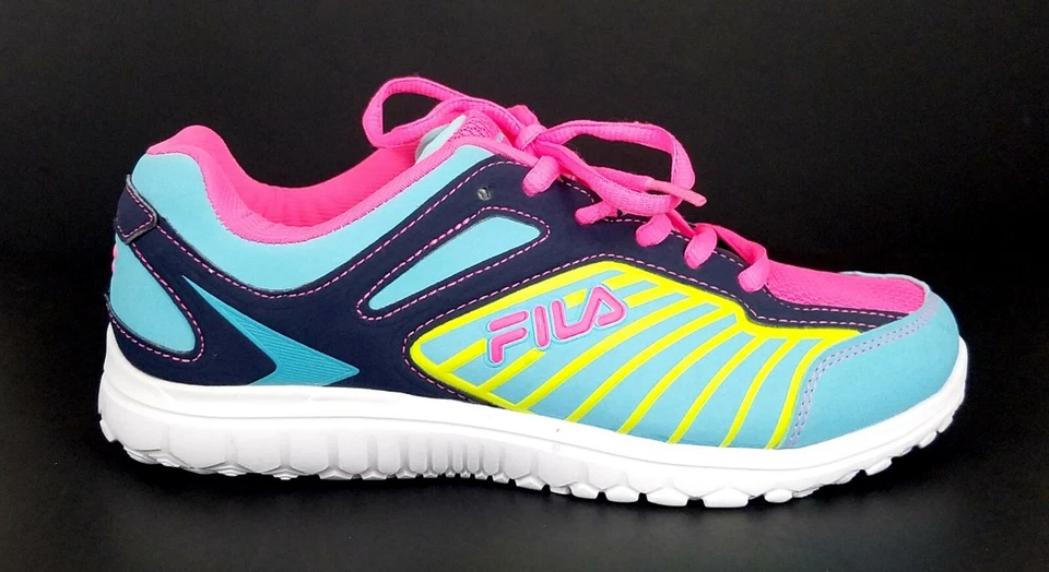 Fila Rocket Fueled Girl's Youth Size 6 Multi Color Sneakers 3SC60365-466 - Image 3 of 4