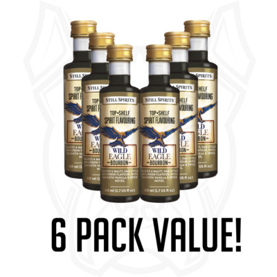 Wild Eagle (Turkey) Still Spirits Top Shelf Essence 6 PACK VALUE! Free Shipping!