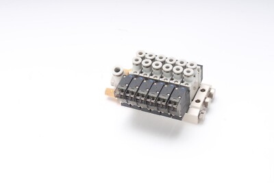 AirTAC 6x: 7V0510-J04 Solenoid Air Valve With Manifold