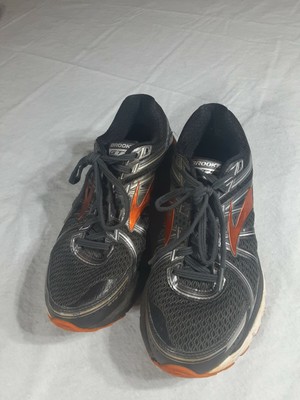Brooks Adrenaline GTS 17 Mens Sz 8.5 Gray Orange Running  display picture 1