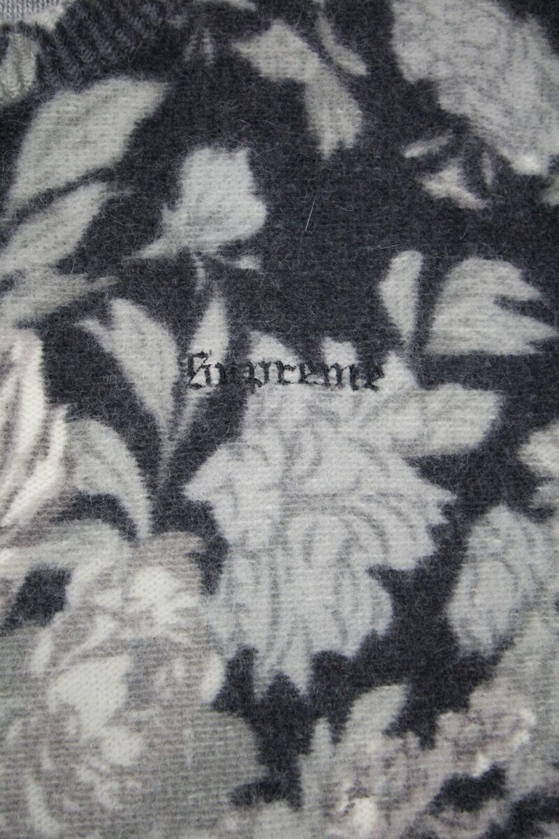 Supreme Printed Floral Angora Sweater Black Small | eBay Supreme Printed Floral Angora Sweater Black Small | eBay