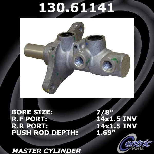 Cilindro maestro de freno centrado 130.61141 nuevo para Ford Fusion Mercury Milan MKZ Foto 2 de 2