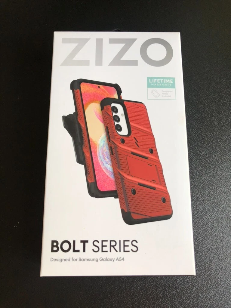 ZIZO Bolt Bundle For Galaxy S24 Ultra – Heavy Duty Case With Tempered Glass & Kickstand