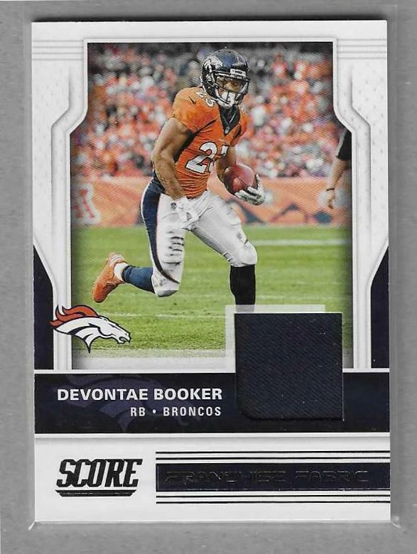 Devontae Booker Game Worn Denver Broncos Jersey From 10/22/17 vs