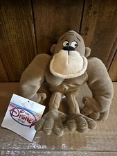 Ape 8" Plush Disney Store Plush George of the Jungle Bean Baby - New with Tags