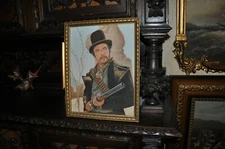 Here is a Real Americana western Gunslinger great Illustration Artist 