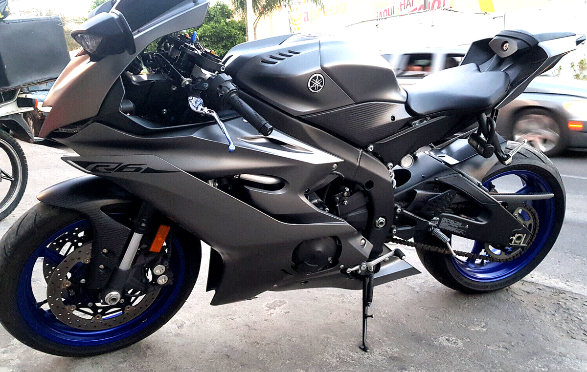 YAMAHA YZF-R6　17〜 カーボンリアフェンダー　ほぼ新品 08~16・17~YZF-R6 リアフェンダー | EIGHT （才谷屋ファクトリー
