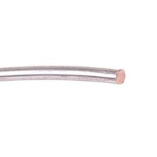 100' 2 AWG Tinned Solid Bare Copper Conductor Ground Wire