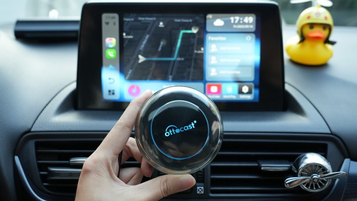4G+64G Wireless CarPlay Android Auto Audio OTTOCAST PICASOU 2