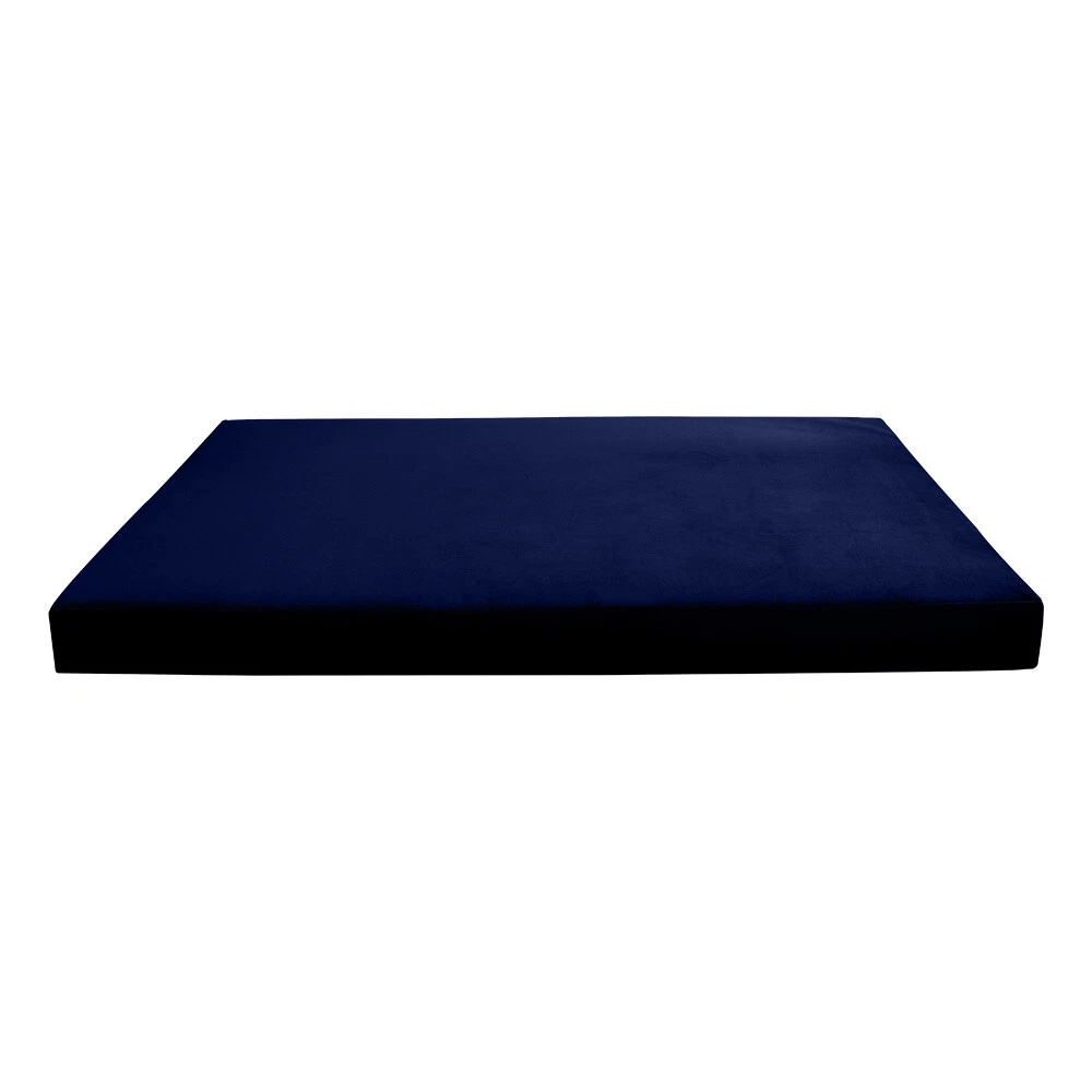 Knife Edge 8" Twin Size 75x39x8 Velvet Indoor Daybed Mattress |COVER ONLY|-AD373