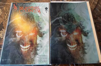 SANDMAN UNIVERSE NIGHTMARE COUNTRY #1 SIENKIEWICZ TRADE FOIL VIRGIN VARIANT SET