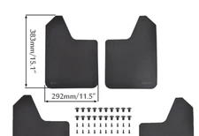 2 x Mud Flaps  Splash Guards Mudflaps 2pcs-Set Front or Rear Universal Mudguards