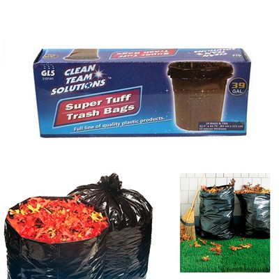 5 Pk Lawn Leaf Trash Bags 39 Gallon Capacity Strong Grass Garden Multi Use New (7795735145722)