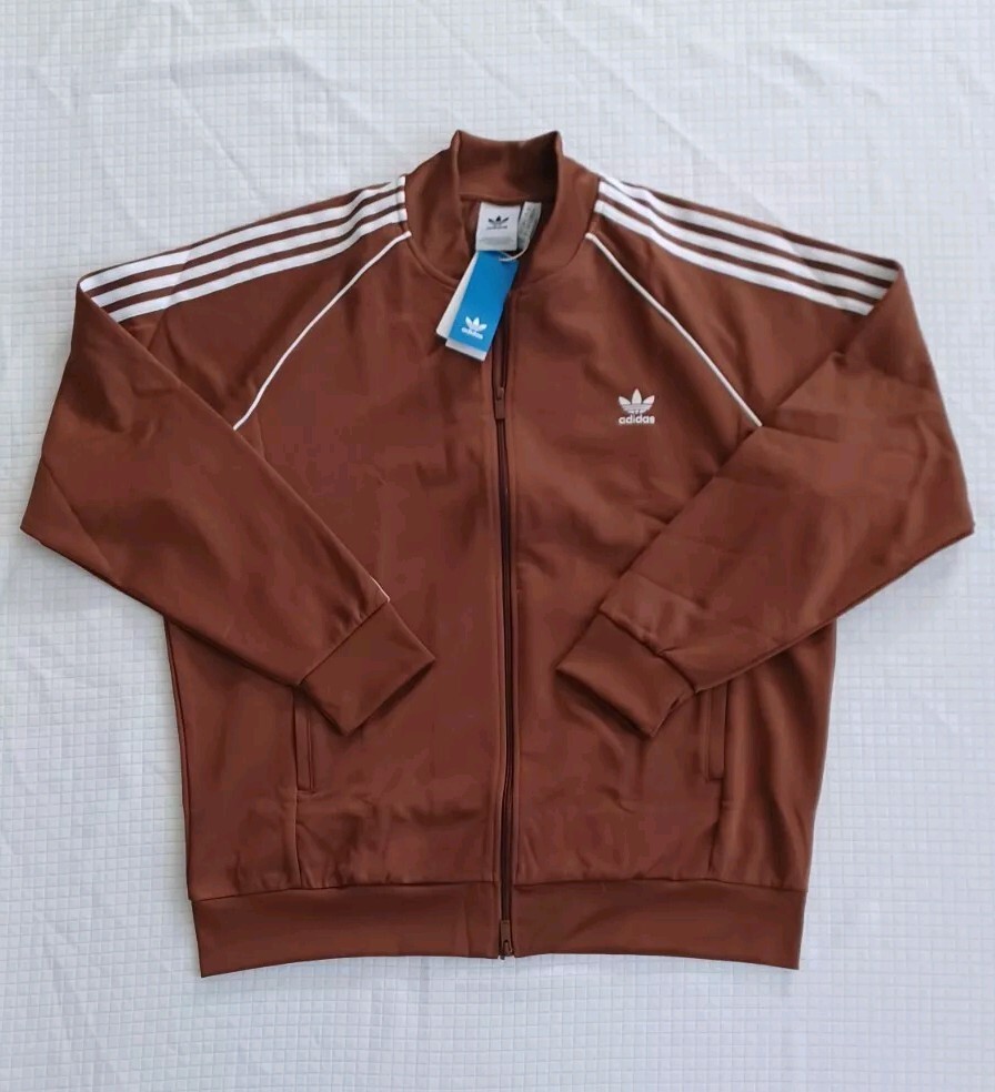トップス old adidas nylon track jacket brown atp New Adidas Originals Classic Superstar Tracksuit~Preloved